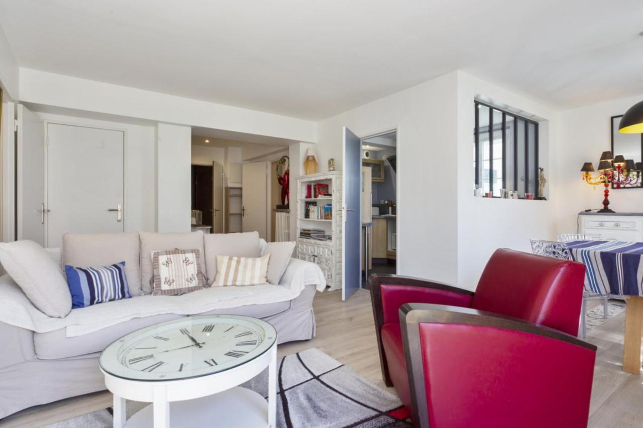 Appartement De La Grande Plage - Welkeys Биарриц Экстерьер фото